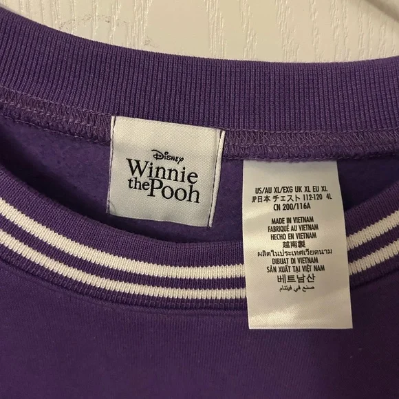 Disney Winnie the Pooh Eeyore Pullover Sweatshirt NWT. Size XL - Picture 4 of 6